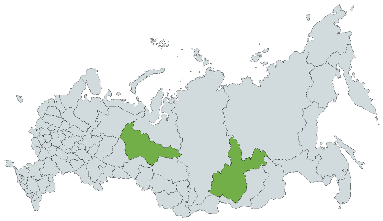 Региональное присутствие ООО УТТ